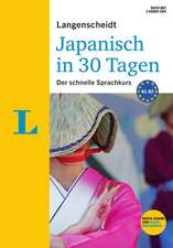 Langenscheidt Japanisch in 30 Tagen - Set mit Buch und 2 Audio-CDs