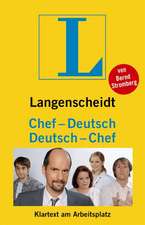 Langenscheidt Chef - Deutsch / Deutsch - Chef