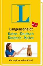 Langenscheidt Katze-Deutsch/Deutsch-Katze