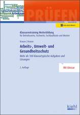 Arbeits-, Umwelt- und Gesundheitsschutz