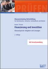 Finanzierung und Investition