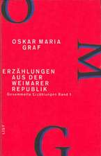 Werkausgabe XI/1. Erzählungen aus der Weimarer Republik