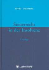 Steuerrecht in der Insolvenz