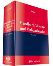 Handbuch Vereins- und Verbandsrecht