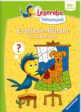 Ravensburger Leserabe Rätselspaß - Erstlese-Rätsel für Lesestarter ab 5 Jahren - Vor-Lesestufe