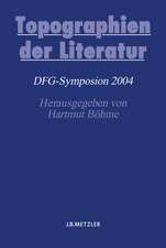 Topographien der Literatur: Deutsche Literatur im transnationalen Kontext