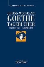 Johann Wolfgang Goethe: Tagebücher: Band IX,2 Kommentar (1823–1824)