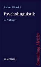 Psycholinguistik