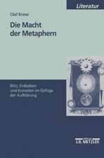 Die Macht der Metaphern: Blitz, Erdbeben und Kometen im Gefüge der Aufklärung