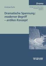 Dramatische Spannung: moderner Begriff - antikes Konzept