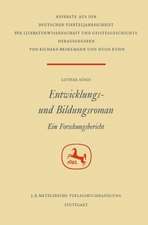 Entwicklungs- und Bildungsroman: Ein Forschungsbericht