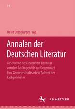 Annalen der deutschen Literatur