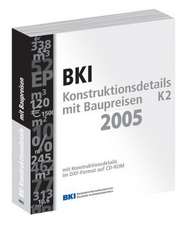 BKI Konstruktionsdetails mit Baupreisen K2 2005