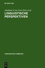 Linguistische Perspektiven: Referate des VII. Linguistischen Kolloquiums, Nijmegen, 26.-30. September 1972