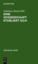 Eine Wissenschaft etabliert sich: 1810-1870