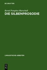 Die Silbenprosodie: Ein elementarer Aspekt der Wahrnehmung von Sprachrhythmus und Sprechtempo