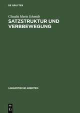 Satzstruktur und Verbbewegung: Eine minimalistische Analyse zur internen Syntax der IP (Inflection-Phrase) im Deutschen