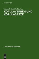 Kopulaverben und Kopulasätze: Intersprachliche und intrasprachliche Aspekte