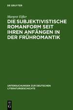 Die subjektivistische Romanform seit ihren Anfängen in der Frühromantik: ihre Existenzialität und Anti-Narrativik am Beispiel von Rilke, Benn und Handke