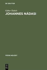 Johannes Nádasi: Europäische Verbindungen der geistlichen Erzählliteratur Ungarns im 17. Jahrhundert