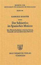 Der Subjuntivo im Spanischen Mexicos: Sein Wechselverhältnis zwischen Syntax, Semantik und interaktionalen Faktoren