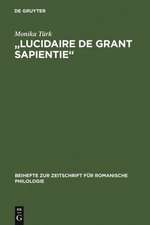 "Lucidaire de grant sapientie": Untersuchung und Edition der altfranzösischen Übersetzung 1 des "Elucidarium" von Honorius Augustodunensis