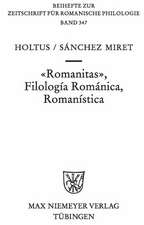 Romanitas - Filología Románica - Romanística