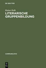 Literarische Gruppenbildung