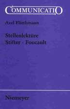 Stellenlektüre Stifter - Foucault