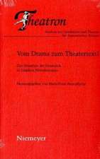 Vom Drama zum Theatertext?: Zur Situation der Dramatik in Ländern Mitteleuropas