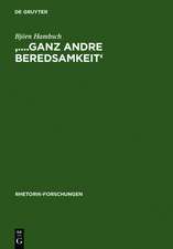 '....ganz andre Beredsamkeit': Transformationen antiker und moderner Rhetorik bei Johann Gottfried Herder