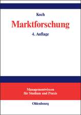 Marktforschung: Begriffe und Methoden