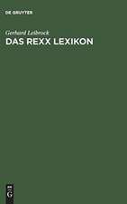 Das REXX Lexikon