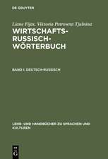 Wirtschaftsrussisch-Wörterbuch, Band I, Deutsch-Russisch