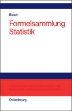 Bosch: Formelsammlung Statistik