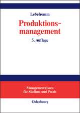 Lebefromm, U: Produktionsmanagement