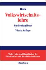 Volkswirtschaftslehre: Studienhandbuch