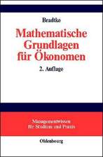 Mathematische Grundlagen für Ökonomen