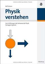 Physik verstehen: Eine Einführung in die Denkweise der Physik. Homogene Systeme