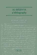 Al-Ibadiyya -- A Bibliography