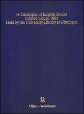 CATALOGUE OF ENGLISH BOOKS PRINTED BEFOR