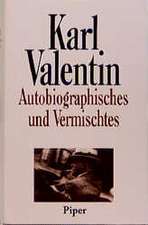 Autobiographisches und Vermischtes