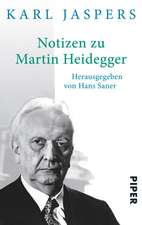 Notizen zu Martin Heidegger