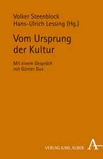 Vom Ursprung der Kultur