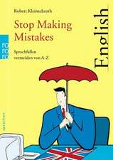 Stop Making Mistakes