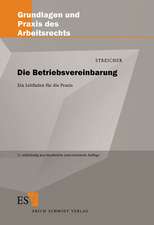 Die Betriebsvereinbarung