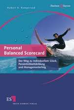 Personal Balanced Scorecard