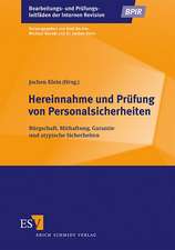 Hereinnahme und Prüfung von Personalsicherheiten