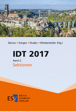 IDT 2017. Band 2: Sektionen