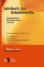 Jahrbuch des Arbeitsrechts. Bd. 57